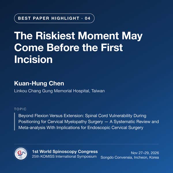 Best Paper Highlight 04 - Kuan Hung Chen